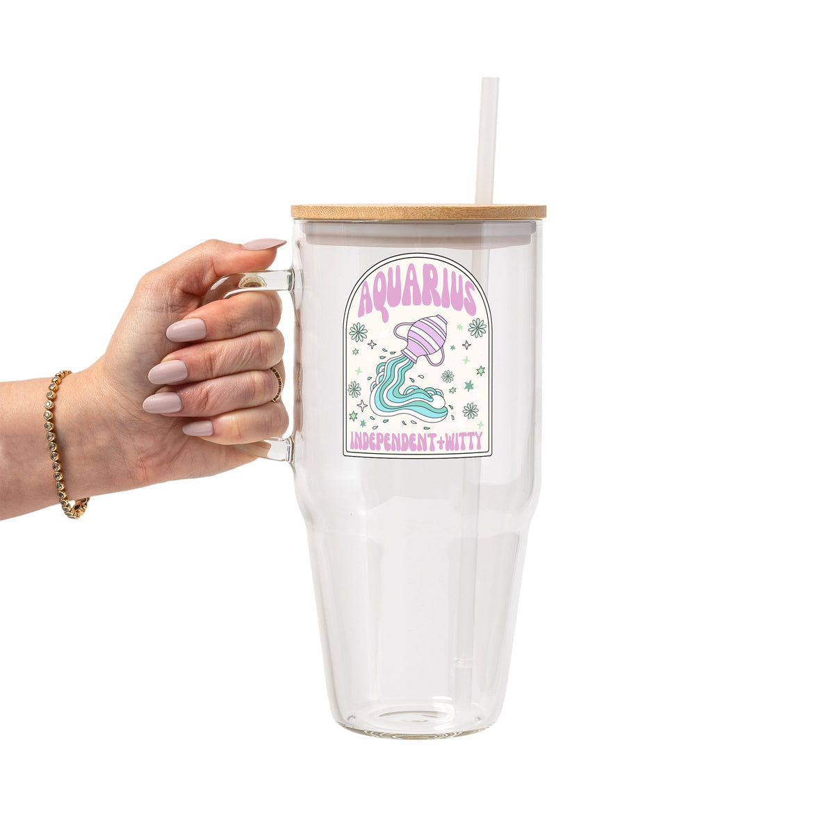 Zodiac Astrology Horoscope Glass Cups