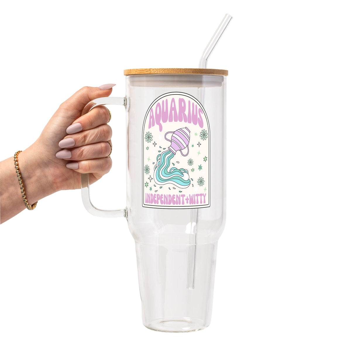 Zodiac Astrology Horoscope Glass Cups
