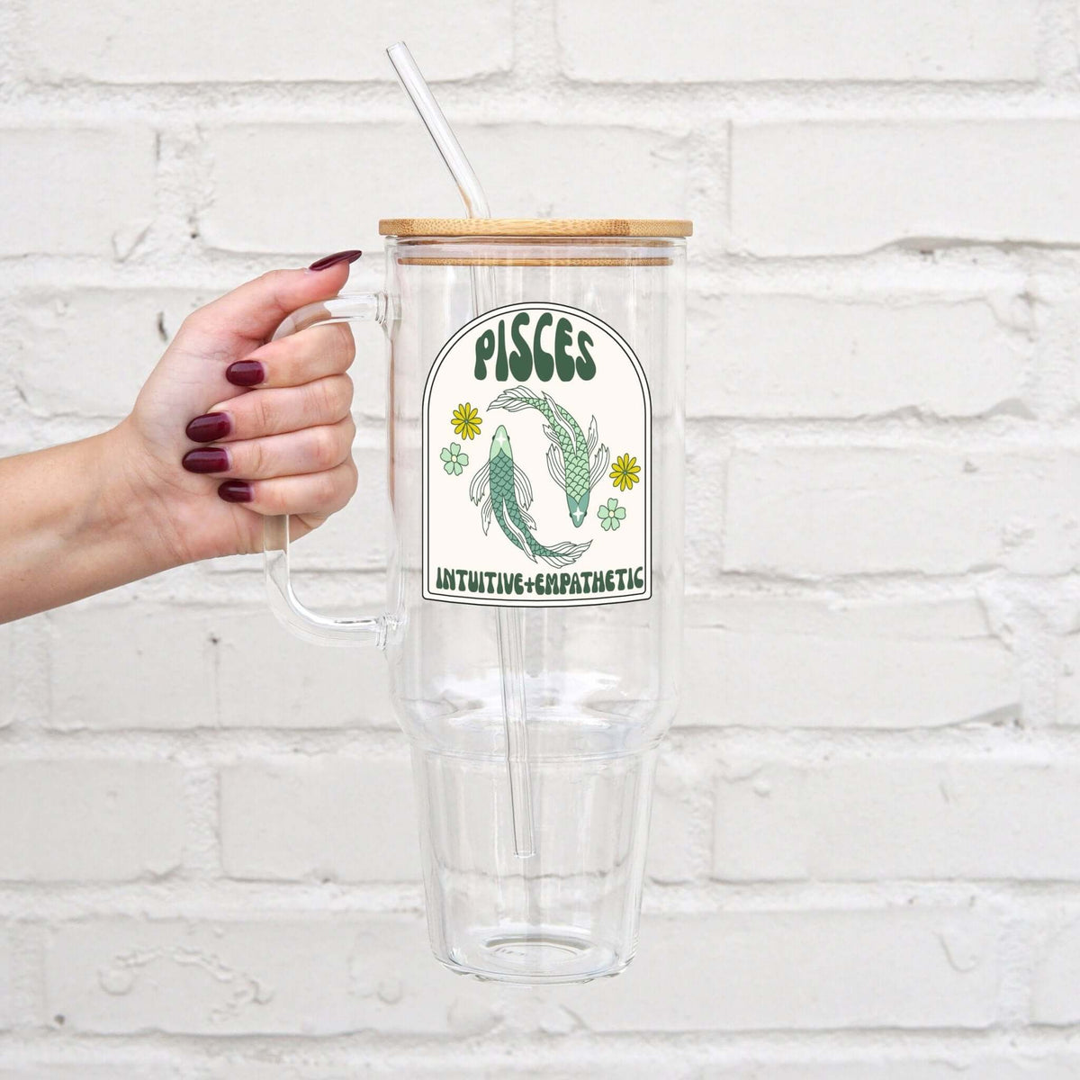Zodiac Astrology Horoscope Glass Cups