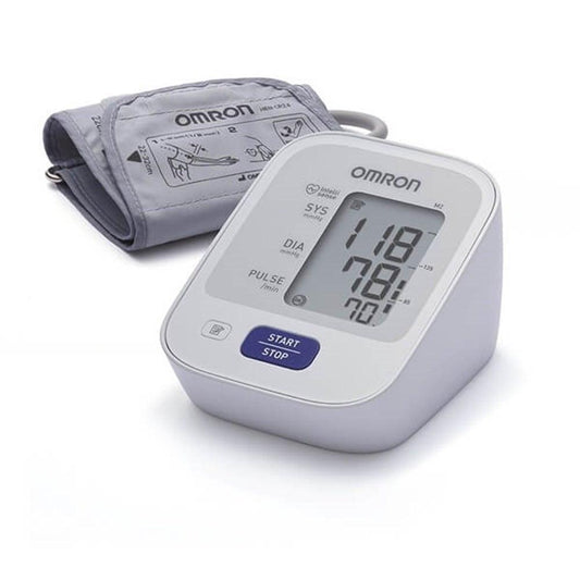 Omron M2 Automatic Blood Pressure Monitor - Accurate & Easy Upper Arm Blood Pressure Tracker with Intellisense Technology